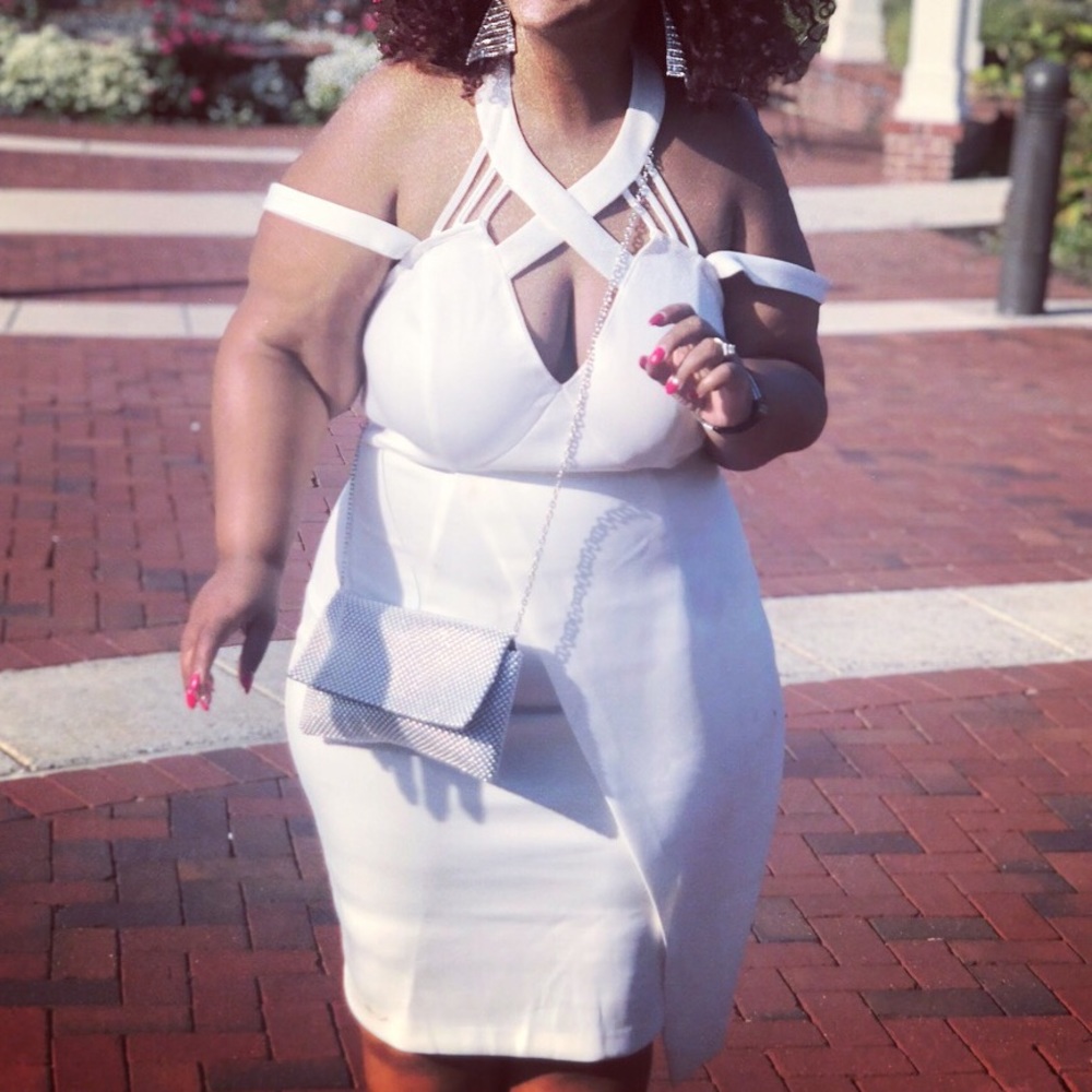 White dress